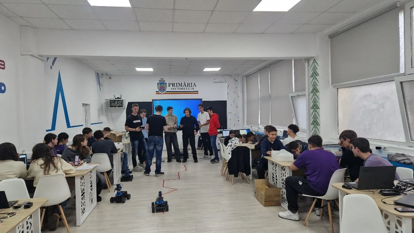Atelier de robotică, alături de Nextlab